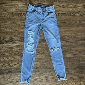 American Eagle Next Level Stretch super high rise jegging